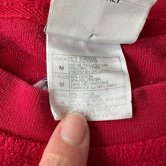 Disney Store Pooh Piglet Eeyore Tigger Embroidered Pullover Sweatshirt 3/4 Sleev - Picture 3 of 9